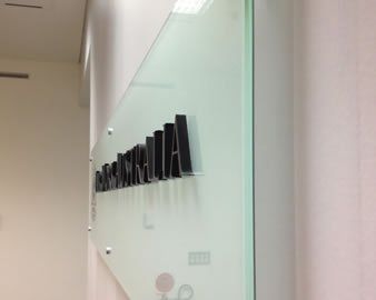 reception sign