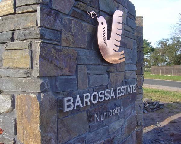 barossa estate sign