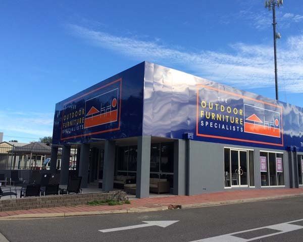 outdoor furniture sign