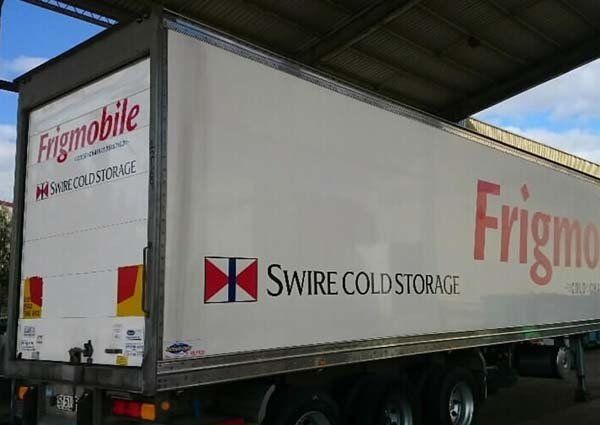 frigmobile trailer vinyl lettering